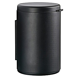 Zone Denmark Cubo de basura de baño Rim (3,3 l, Aluminio, Negro)
