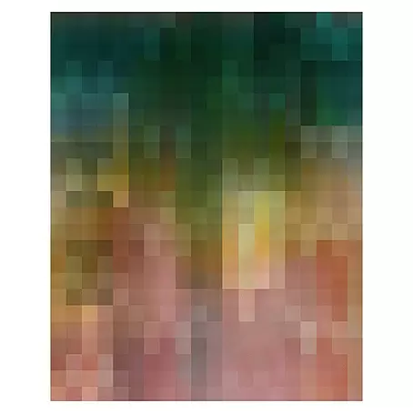 Komar Flair Fototapete Paper Pixels