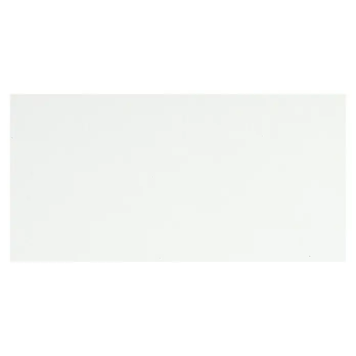 Pavimento porcelánico Fresh - 60 x 120 cm, Blanco, Mate, Rectificado - Hoja de papel en blanco con marco negro. Ideal para texto o gráficos. Simple y neutro, adecuado para diversas aplicaciones.