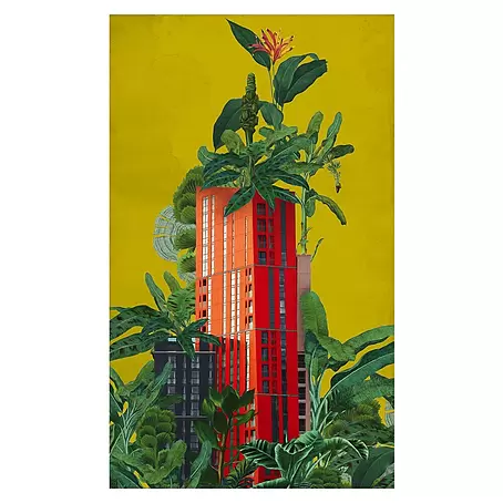 Komar Flair Fototapete Plant House