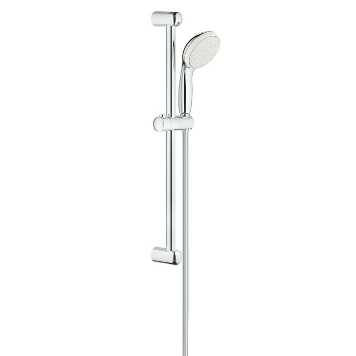 Grohe Brausegarnitur Tempesta 100Lochabstand: 62 cm, Art Strahl: Rain, Chrom, Anzahl Strahlarten: 1 Stk. Front View