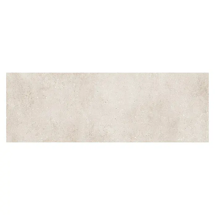 Revestimiento de pared Amira - 30 x 90 cm, Bone, Rectificado - Elegante baldosa de porcelana beige claro con delicadas motas. Perfecta para espacios de vida modernos y acentos elegantes.