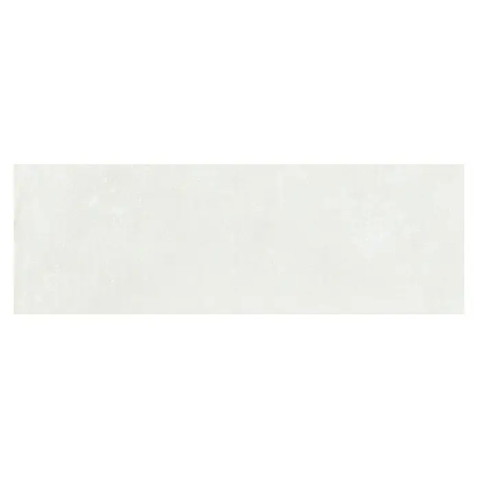 Revestimiento de pared Mood - 30 x 90 cm, Blanco, Mate, Rectificado - Una textura blanca y sencilla, perfecta como fondo para diversos diseños. La textura fina añade un toque sutil, pero elegante.