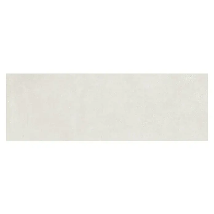 Revestimiento de pared Mood - 30 x 90 cm, Pearl, Mate, Rectificado - Elegante gres porcelánico de color claro con un ligero efecto mármol, ideal para espacios modernos. La superficie aporta un toque elegante a cualquier estancia.