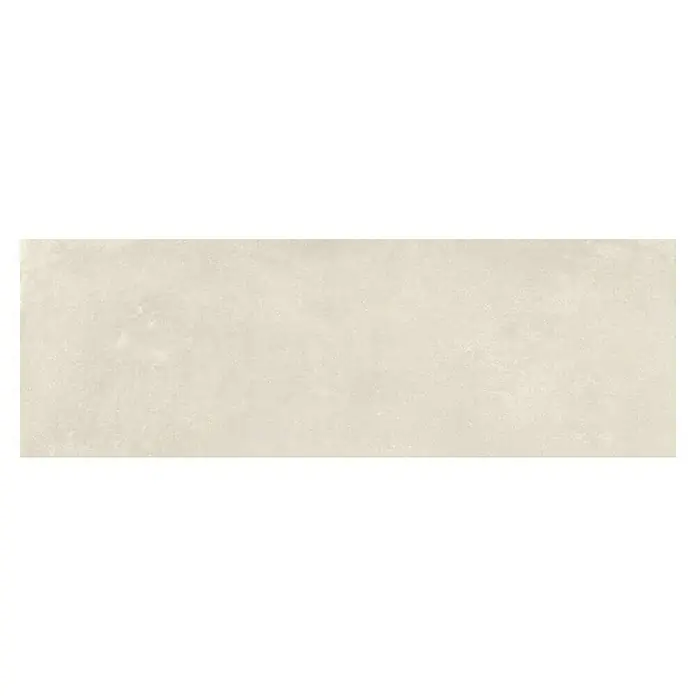 Revestimiento de pared Mood - 30 x 90 cm, Ivory, Mate, Rectificado - Primer plano de una baldosa cerámica beige con textura sutil, ideal para diseños interiores modernos y soluciones de pavimentos duraderos.