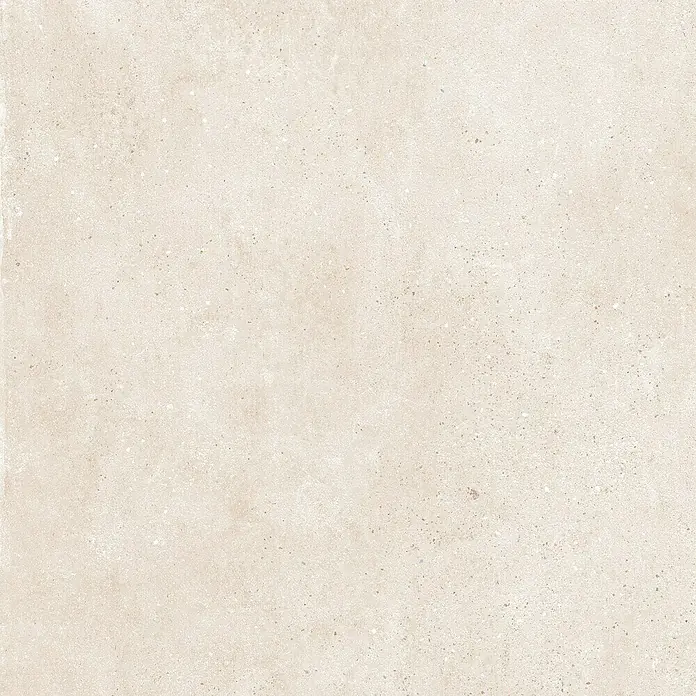Halcón Pavimento porcelánico Amira - 60,5 x 60,5 cm, Beige, Mate - Baldosa de suelo beige con sutiles motas, perfecta para interiores modernos. La superficie tiene un acabado mate y duradero.