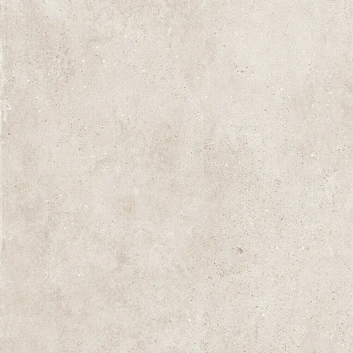 Halcón Pavimento porcelánico Amira - 60,5 x 60,5 cm, Bone, Mate - Baldosa de porcelana beige claro con una textura sutilmente moteada, ideal para diseños de interiores modernos y minimalistas.