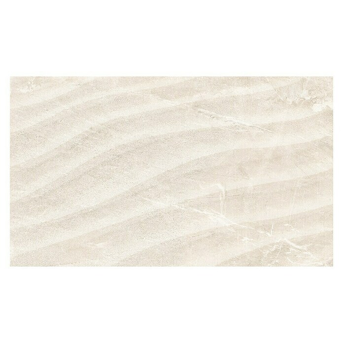 Revestimiento de pared Tempo Curve (33 x 55 cm, Cotton, Mate) | BAUHAUS