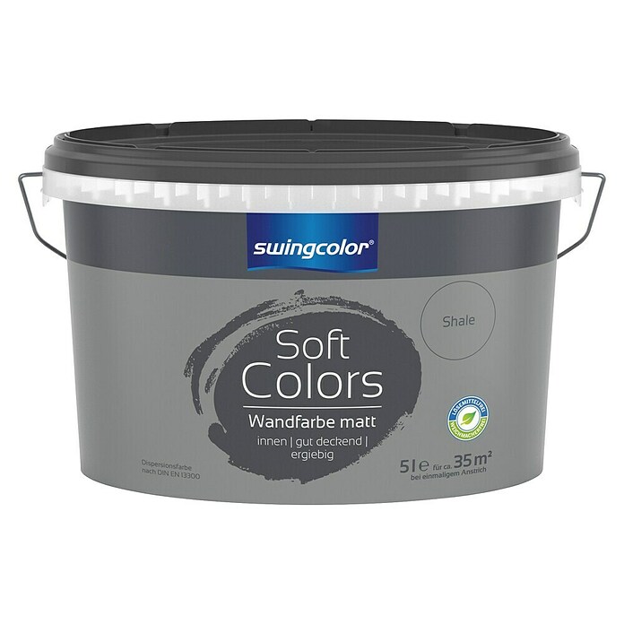 swingcolor Soft Colors Wandfarbe (Shale, Matt, 5 l) | BAUHAUS