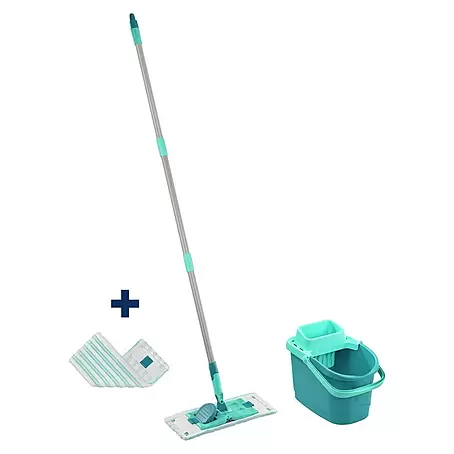 Leifheit  Bodenwisch-Set Power Clean + Gratis Micro Duo
