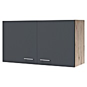 Flex-Well Tiago Hängeschrank (B x T x H: 100 x 32 x 54,8 cm, Basaltgrau matt) | BAUHAUS