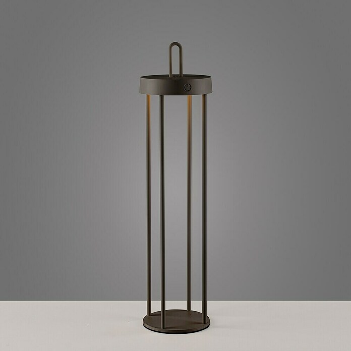 Paul Neuhaus Lámpara de sobremesa a batería Anselm (1,5 W, Negro, Blanco cálido) | BAUHAUS