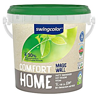 swingcolor Muurverf Comfort Home (Magic Wall, Extra mat, 1 l, Bevat geen conserveringsmiddelen)