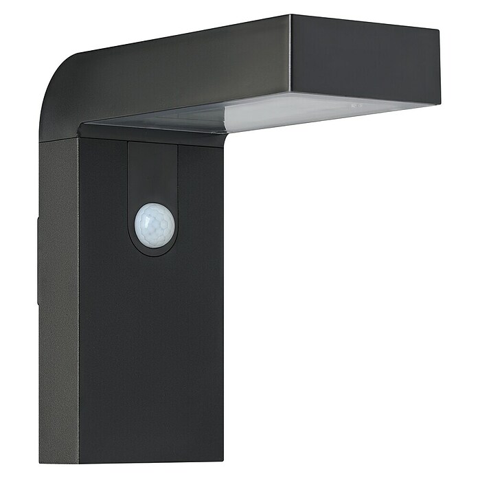 Eglo Aplique solar para exterior Baracconi (18 W, Negro, IP44, 300 lm) | BAUHAUS