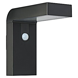 Eglo Aplique solar para exterior Baracconi (18 W, Negro, IP44, 300 lm)