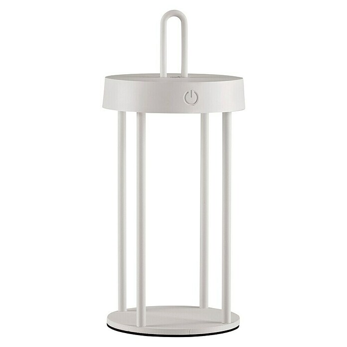 Paul Neuhaus Lámpara de sobremesa a batería Anselm (1 W, Blanco, Blanco cálido) | BAUHAUS