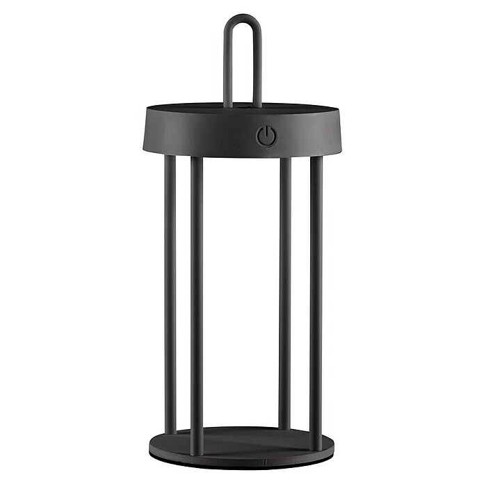Paul Neuhaus Lámpara de sobremesa a batería Anselm (1 W, Negro, Blanco cálido) | BAUHAUS