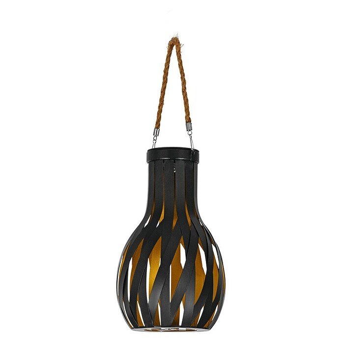Eglo Lámpara de sobremesa solar Z_Solar (0,06 W, Negro/Oro, IP44) | BAUHAUS
