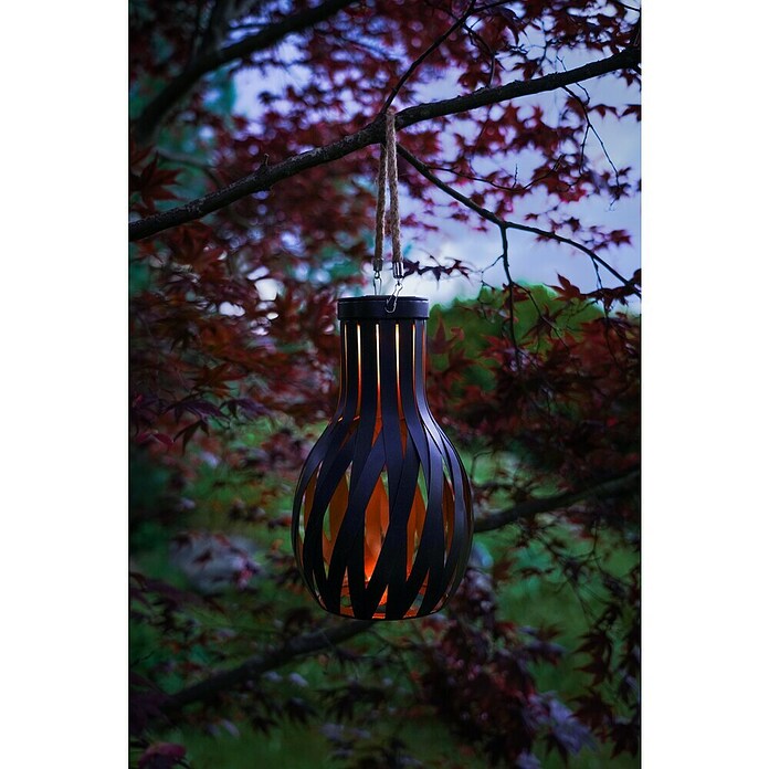 Eglo Lámpara de sobremesa solar Z_Solar (0,06 W, Negro/Oro, IP44) | BAUHAUS