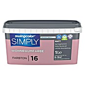 swingcolor Wandfarbe SIMPLY (Nr. 16, Matt, 1 l) | BAUHAUS