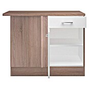 Flex-Well Samoa Eck-Unterschrank Samoa (B x T x H: 110 x 60 x 85 cm, Weiß) | BAUHAUS