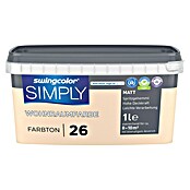 swingcolor Wandfarbe SIMPLY (Nr. 26, Matt, 1 l) | BAUHAUS