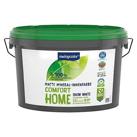 swingcolor  Wandfarbe Comfort Home Mineral-Innenfarbe