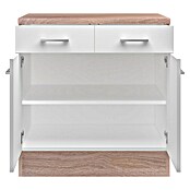 Flex-Well Samoa Küchen-Unterschrank Samoa (B x T x H: 80 x 60 x 85 cm, Weiß) | BAUHAUS