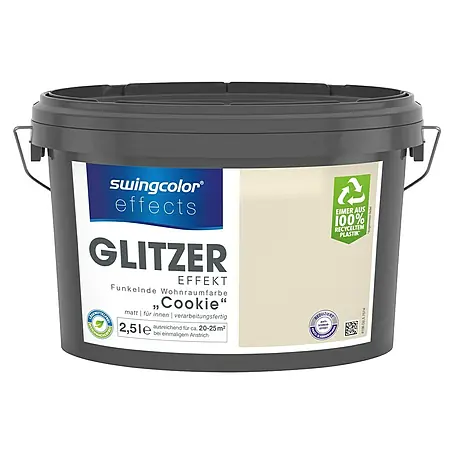 swingcolor effects Farbeffektputz Funkelnde Wohnraumfarbe mit Glitzer-Effekt
