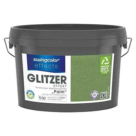swingcolor effects Farbeffektputz Funkelnde Wohnraumfarbe mit Glitzer-Effekt