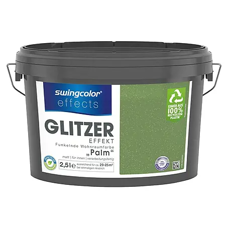 swingcolor effects Farbeffektputz Funkelnde Wohnraumfarbe mit Glitzer-Effekt