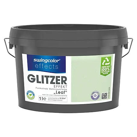 swingcolor effects Farbeffektputz Funkelnde Wohnraumfarbe mit Glitzer-Effekt