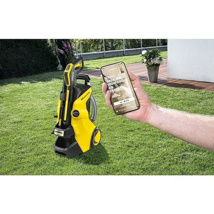 Kärcher Hochdruckreiniger K 5 Power Control Flex Home - 125 bar, 2.100 W, Fördermenge: 500 l/h, Mit Home Kit - Das Kärcher K5 Power Control Hochdruckreiniger-Set mit App-Unterstützung für eine komfortable und effektive Reinigung im Außenbereich.