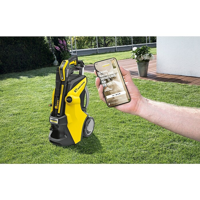Kärcher Hidrolimpiadora de alta presión K 7 Smart Control Flex (180 bar, 3.000 W, Capacidad de bombeo: 600 l/h, Sin Home Kit) | BAUHAUS