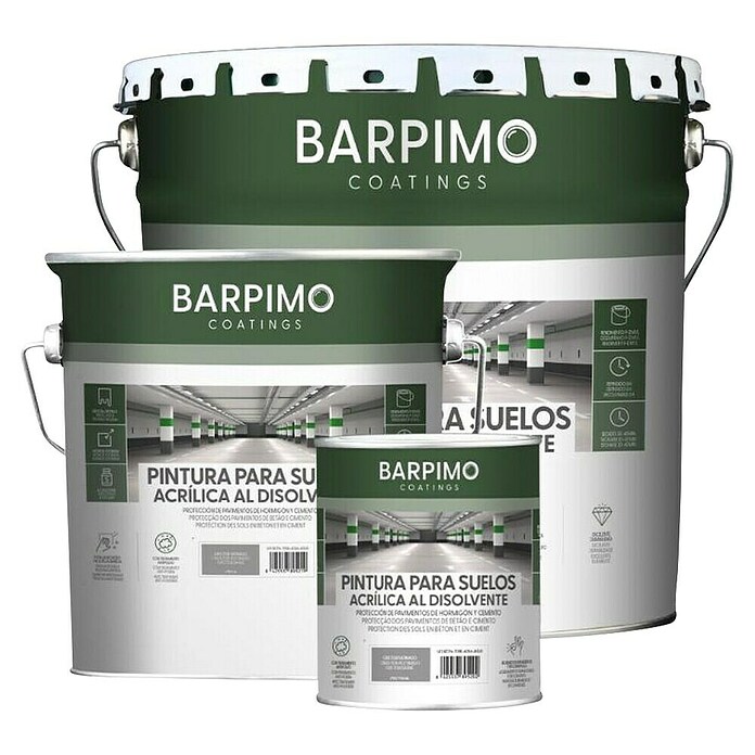 Barpimo Pintura para suelos acrílica (Rojo inglés, 750 ml, Satinado) | BAUHAUS