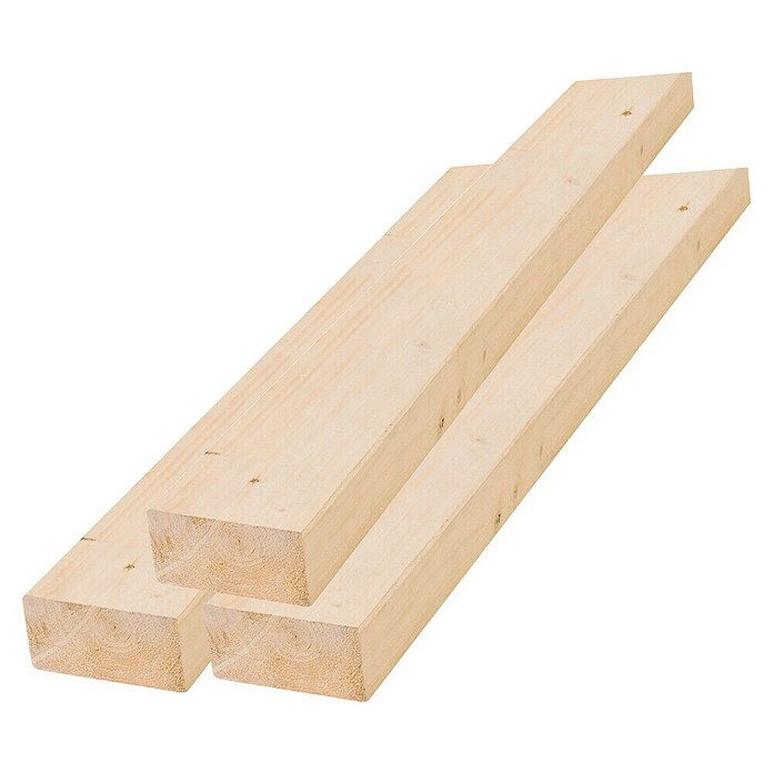 Drvo za konstrukciju (Smreka/jela, Maksimalna dimenzije rezanja: 6 m, Š x D: 12 x 10 cm, Blanjano)
