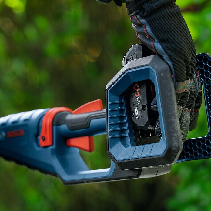 Bosch Professional AMPShare 18V Teleskop-Heckenschere GHE 18V-50 TP (18 V, Ohne Akku, Schnittlänge: 50 cm) | BAUHAUS