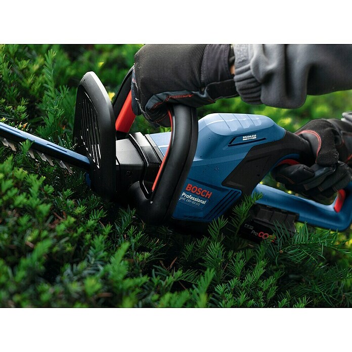 Bosch Professional AMPShare 18V Akku-Heckenschere GHE 18V-60 II (18 V, Ohne Akku, Schwertlänge: 60 cm) | BAUHAUS