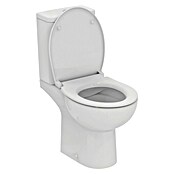Ideal Standard Eurovit Staand toilet Duoblok PK (Zonder spoelrand, Met antibacteriële glazuur, Spoelvorm: Diep, Wit, PK) | BAUHAUS