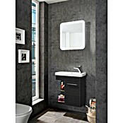 Camargue Faro Mini Waschtischunterschrank (29 x 55 x 55 cm, Bewegungsmelder mit LED-Beleuchtung, Darkoak)