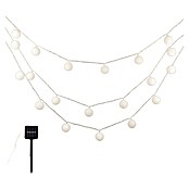 Arte confort Guirnalda solar LED Saula (Para exterior, 580 cm, Blanco cálido) | BAUHAUS