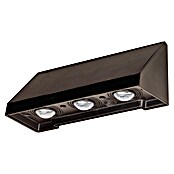 Arte confort Aplique solar para exterior Rigel (0,6 W, L x An x Al: 14,5 x 5,1 x 5,8 cm, Negro, IP44) | BAUHAUS