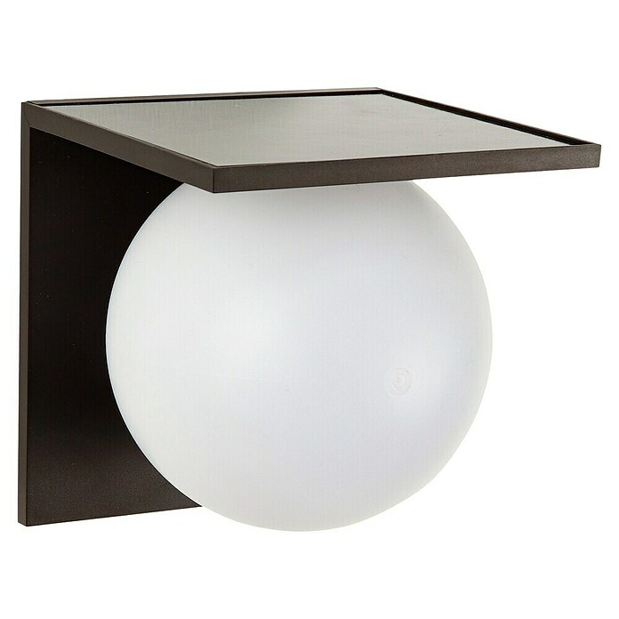 Arte confort Aplique solar para exterior Clario (L x An x Al: 13 x 15,2 x 13,7 cm) | BAUHAUS