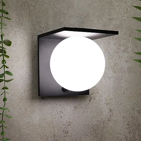 Arte confort  Aplique solar para exterior Clario