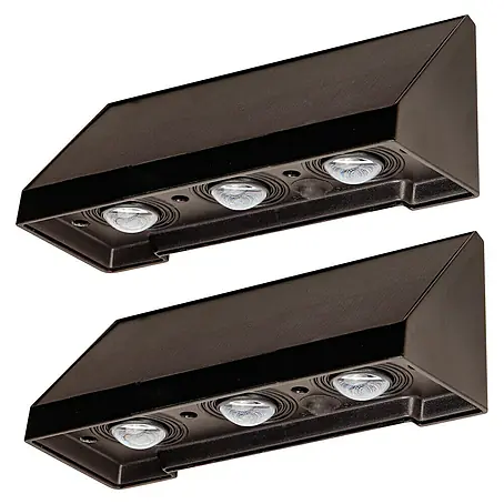 Arte confort  Aplique solar para exterior Rigel pack x2
