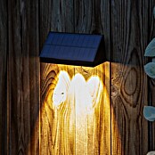 Arte confort Aplique solar para exterior Rigel (0,6 W, L x An x Al: 14,5 x 5,1 x 5,8 cm, Negro, IP44) | BAUHAUS