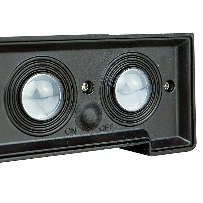 Arte confort Aplique solar para exterior Rigel (0,6 W, L x An x Al: 14,5 x 5,1 x 5,8 cm, Negro, IP44) | BAUHAUS