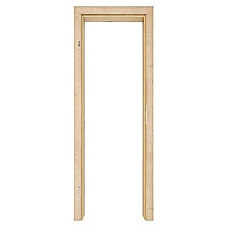 Türzarge CPL Eiche Rissig Soft (90 x 201 cm, Wandstärke: 130 mm, DIN Anschlag: Links, Eiche Rissig)