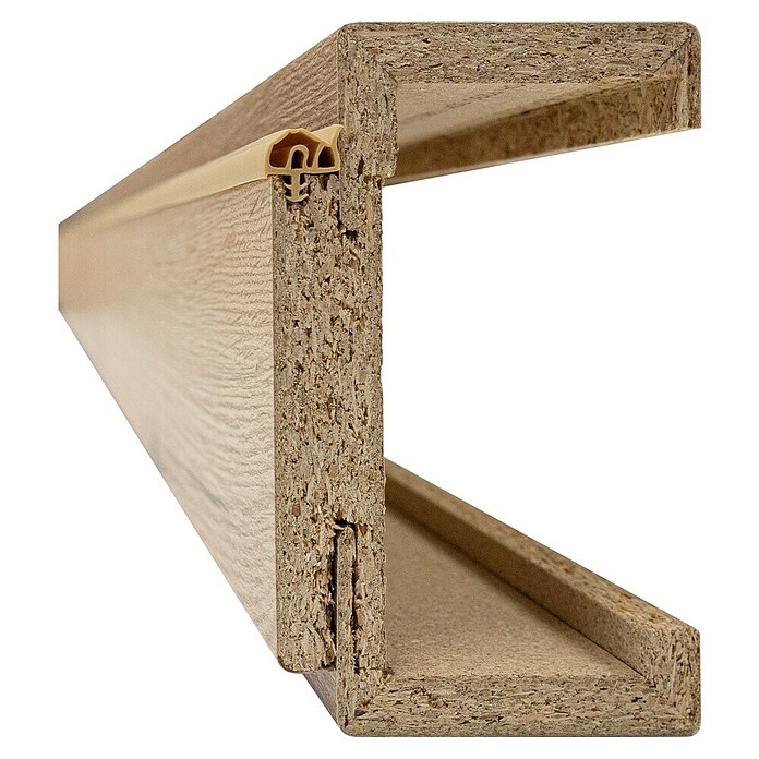 Türzarge CPL Eiche Rissig Soft (Eiche Rissig, B x H: 70 x 201 cm, Wandstärke: 130 mm, DIN Anschlag: Links) | BAUHAUS
