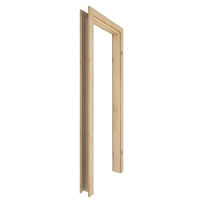 Türzarge CPL Eiche Rissig Soft (80 x 201 cm, Wandstärke: 110 mm, DIN Anschlag: Rechts, Eiche Rissig) | BAUHAUS